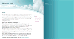 Desktop Screenshot of hisgate.com